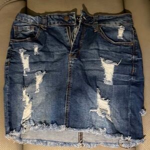 Jean skirt